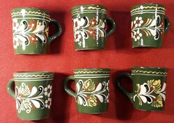 Ceramic milk mug 6 pcs