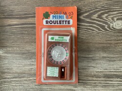 Retro tobacconist game mini roulette roulette unopened 80s