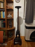 Oriental Style Antique Pedestal from the Turn of the Century
