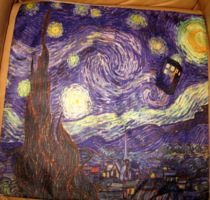 There are gogh painting pillows, decorative pillow covers, pillow covers