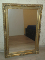 Spectacular neo-baroque gilded wall mirror