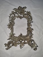 Old cast iron picture holder