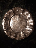 Ornately Decorated Old Arab Metal Tray