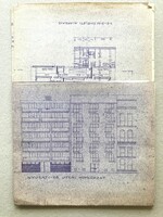 Condominium architectural plan from the 1960s - János váti, gömöry