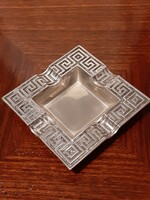 Silver plated ashtrays