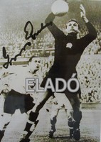 Aranycsapat Gyula Grosics autographed signed photo of the legendary Anglo-Hungarian 6:3. Soccer ball soccer
