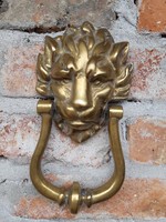 Vintage brass door knocker