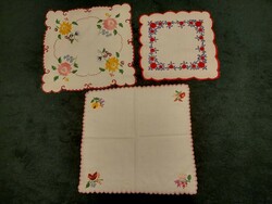 Embroidered blouse, runner, small tablecloths, scarf (9 pcs.)
