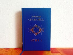 Sir winston churchill: savrola, book, novel, library of Nobel laureates in literature series