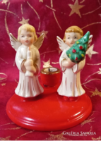 Cute Christmas Kreiss ceramic figurine (angelic candle holder)