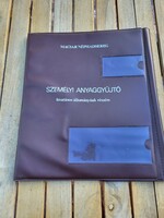 Hungarian People's Army personal data collection folder