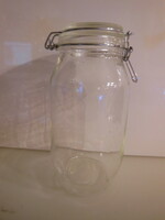 Canning jar - with buckle - 1.5 l - 26 x 10 cm - perfect - quality!!