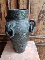 Francia terrakotta váza x