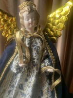 Angel with golden wings