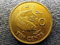 Seychelle-szigetek Köztársaság (1976- ) 10 cent 2007 PM (id67499)