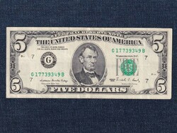 Federal Republic of USA (1776-) $5 1988g (id81173)