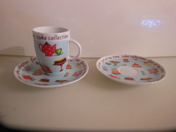Coffee set - 3 pcs - 1 cup - 1 dl - 2 pcs - saucer - 11 cm - perfect