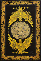 Tapestry designed by Endre Szasz - eagles