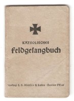 Katholisches Feldgesangbuch  1939