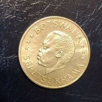 Botswana silver 50 cents - 1966