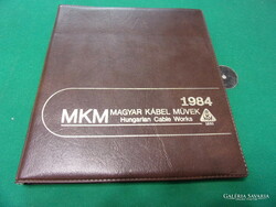 Hungarian cable works in a 1984 advertising deadline diary box