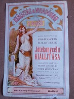 Exhibition in the Vigado 1903 poster reprint