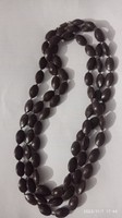 Vintage plastic necklace, rockabilly style women's jewelry