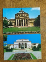Bukarest 2 db retro képeslap, nem futott