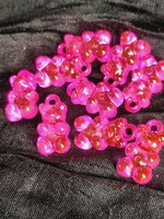 Pink gummy bear pendant