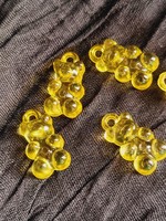 Yellow gummy bear pendant