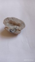 Kis dísztárgy,  geóda, ismeretlen ásvány metszet