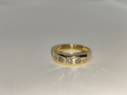 Antique ring with diamonds