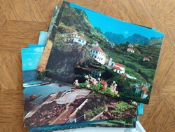 Madeira 13 db retro képeslap