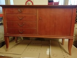 Retro English graceful chest of drawers