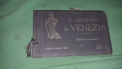 Antique travel souvenir photo/postcard album 20 pieces bound together Venice 10x16 cm according to the pictures