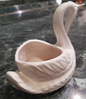 Porcelain swan with storage and holder function