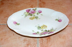 Old pink porcelain tray