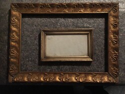 Two old gilded picture frames
