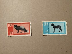 Germany, GDR fauna, mammals 1963