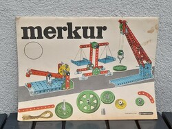 Mercury metal construction toy mechanic booklet