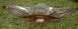 Beautiful pink Murano glass bowl/centerpiece, flawless