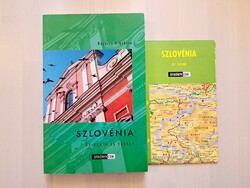 Slovenia travel book with map, new, can be given as a gift