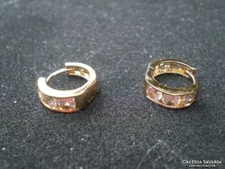 For half! Italian gold goldfilled earrings