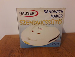 Hardly used hauser electronic st-610 sandwich maker