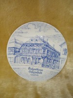 Bavaria blue pattern wall plate 20 cm diameter