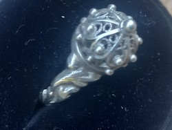 Antik ezüst női gyűrű!