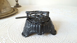 Antique lamp factory cast iron spirit burner, heater