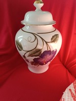 Covered vase by Zsolnay