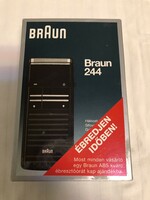 Braun 244 electric shaver
