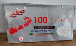 110 volts! Retro, vintage 100 super bright outdoor and indoor Christmas tree light bulbs, I can't test it